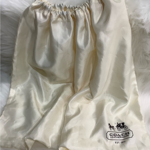 Extra Large👛Coach Satin Dust Dag - Picture 3 of 5